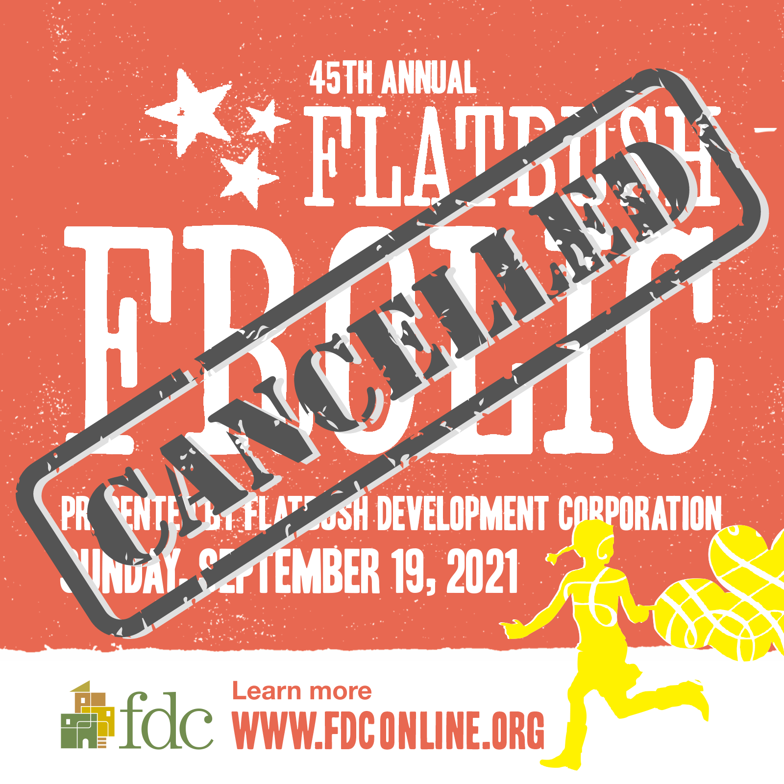 overhemd Doe voorzichtig Inspiratie Flatbush Frolic is Cancelled - FDC